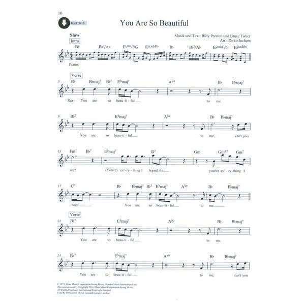 Schott Love Ballads T-Sax