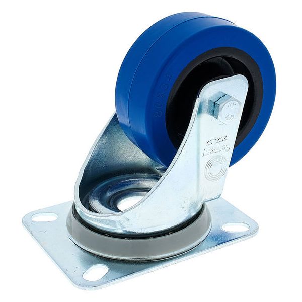 Millenium Blue Wheel Without Brake 80mm