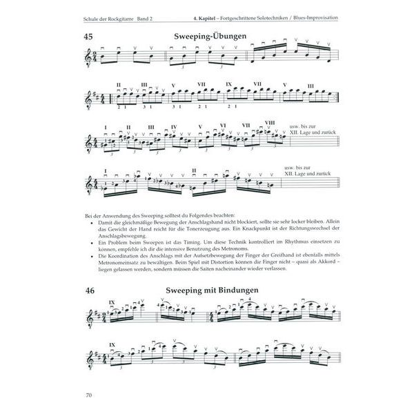 Weinberger Musikverlag Schule der Rockgitarre 2