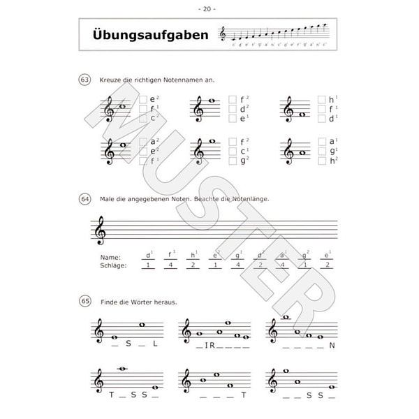 Axel Rder/Maria Evers  Noten lesen leicht gelernt