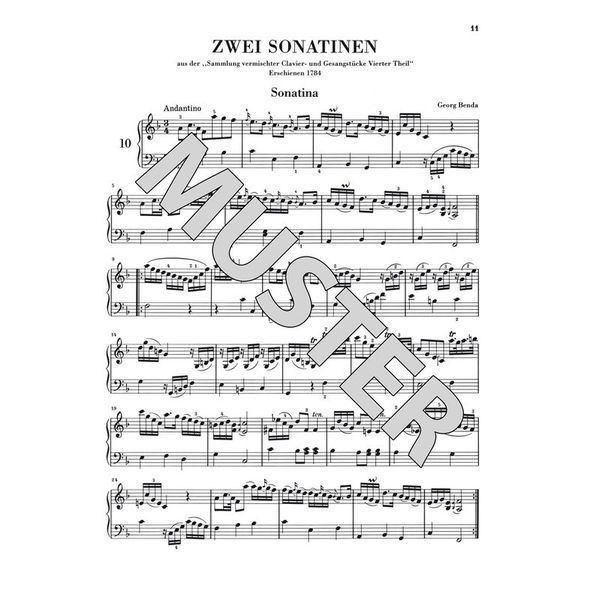 Henle Verlag Sonatinen für Klavier 1