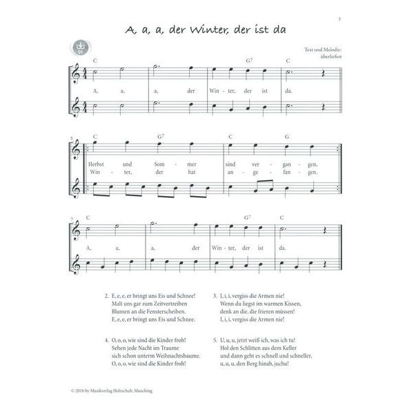 Holzschuh Verlag Altflötenweihnacht