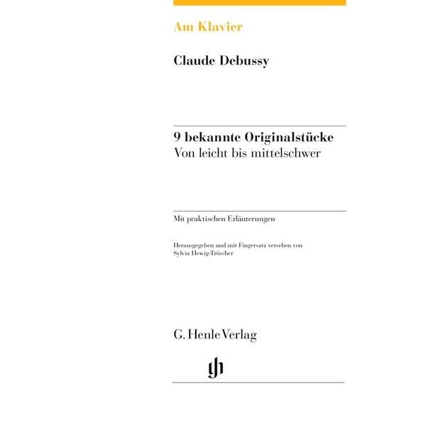 Henle Verlag Am Klavier Debussy