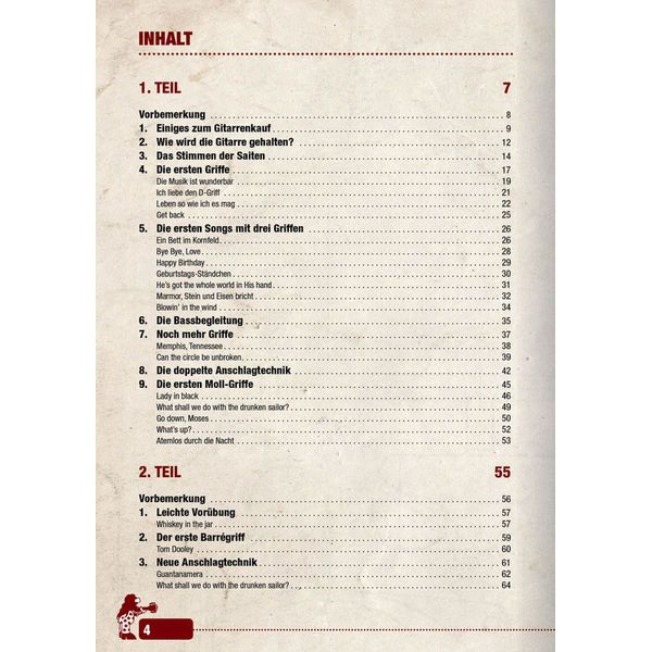 Voggenreiter  Bursch Gitarrenbuch 1