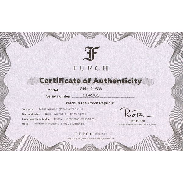 Furch GNC 2-SW a Nylon