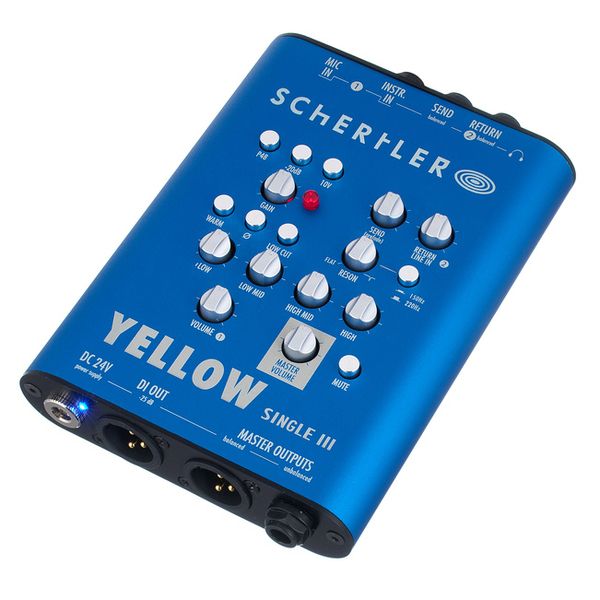 Schertler Yellow Single Pre-Amplifier