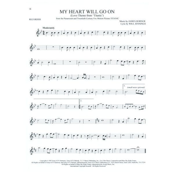 Hal Leonard First 50 Songs Recorder