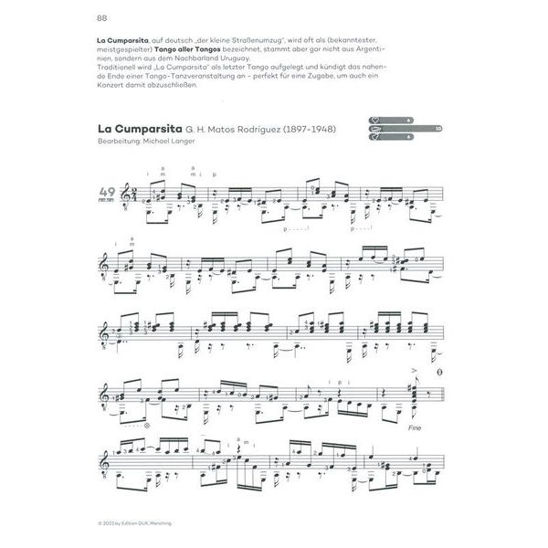 Edition Dux Play Guitar In Concert Zugaben