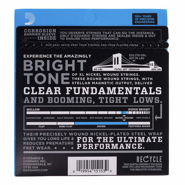 Daddario EXL170-5SL