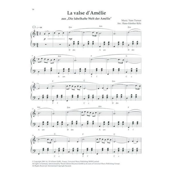 Holzschuh Verlag Film Scores