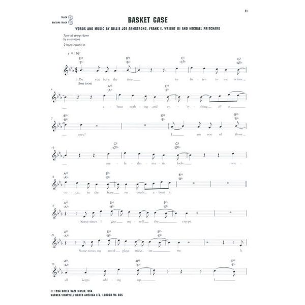 Faber Music Green Day Bass Play-Along