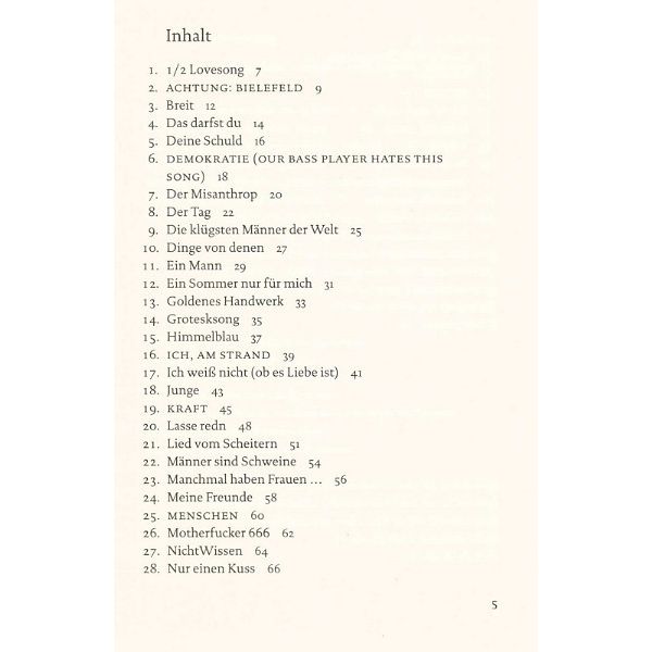 Reclam Verlag die rzte: 40 Songtexte