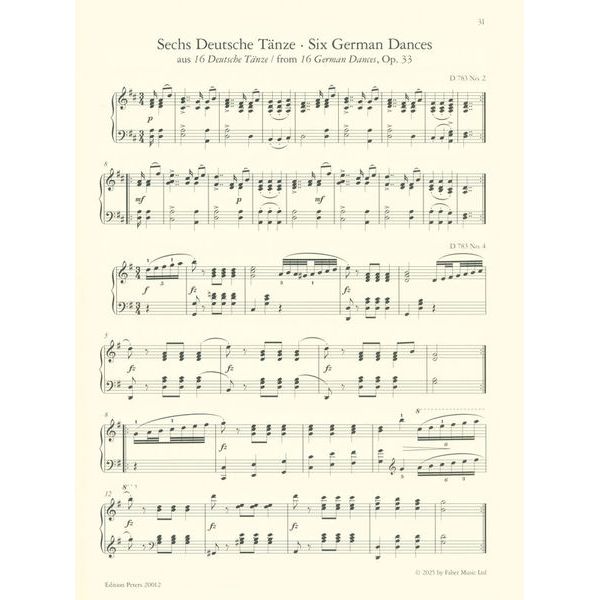 Edition Peters Schubert Meisterwerke