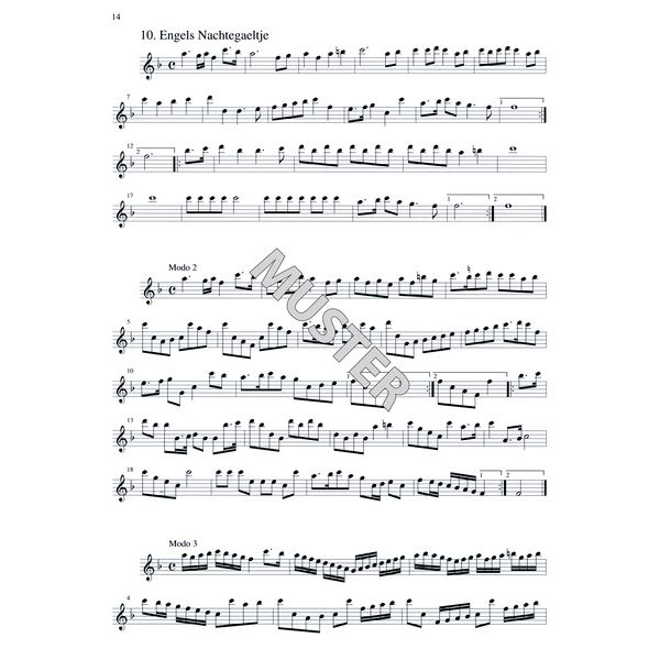 Musikverlag XYZ Van Eyck Fluyten Lusthof Alt