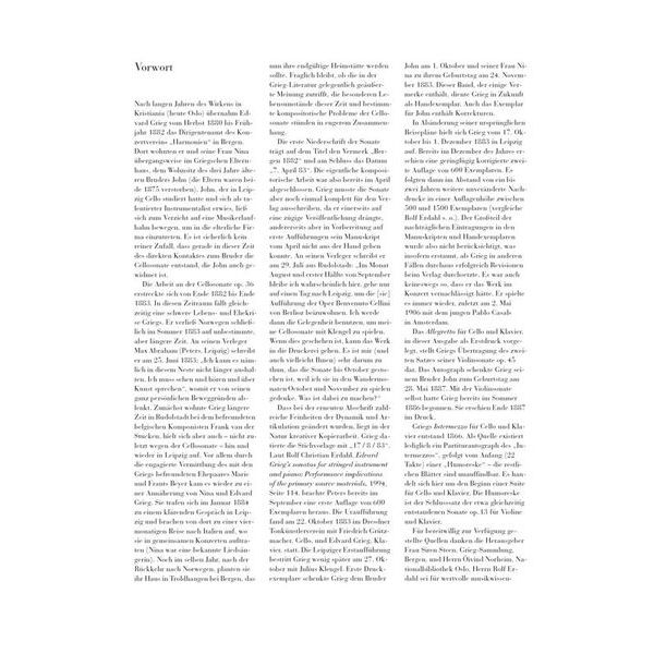 Henle Verlag Grieg Sonate a-moll op. 36