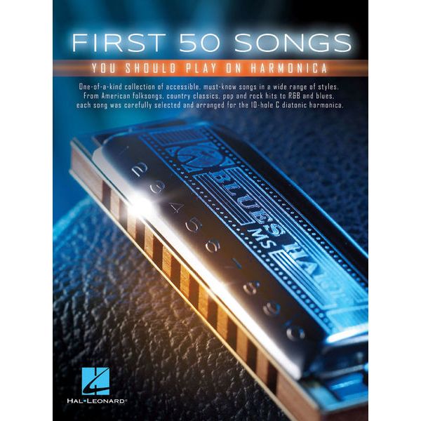 Hal Leonard First 50 Songs Play Harmonica