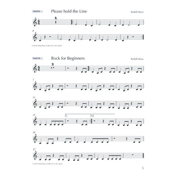 Schott Klarinette Hobby Spielbuch 1