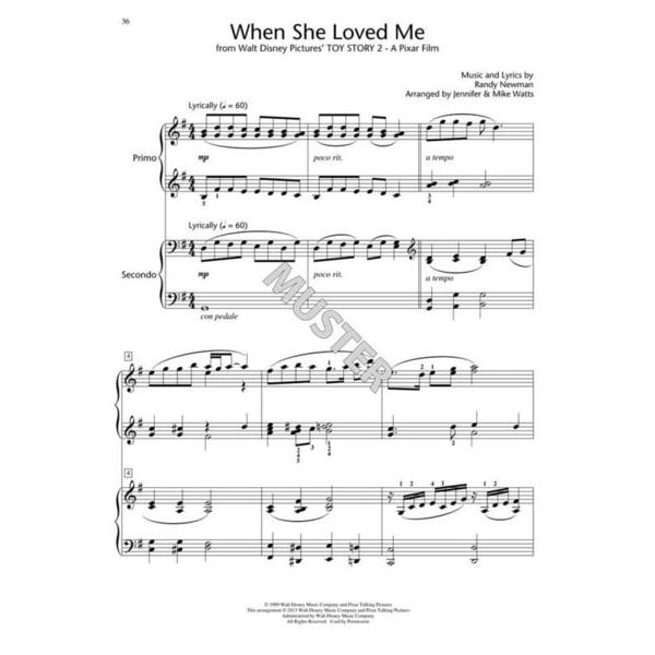 Hal Leonard Disney Piano Duets