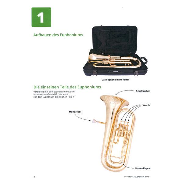Blser-Schulen-Verlag Gemeinsam Lernen 1 Euphonium