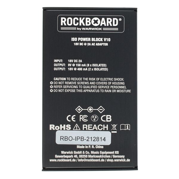 Rockboard ISO Power Block V10