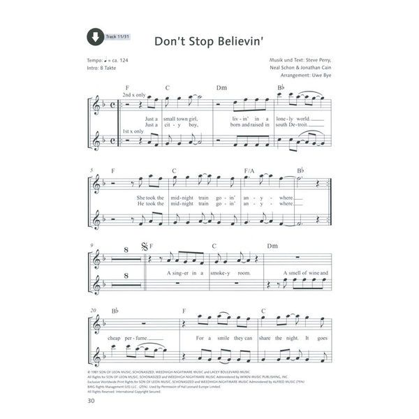 Schott Die Schönsten Popsongs Best Of