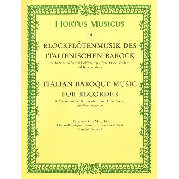 Brenreiter Italienischer Barock