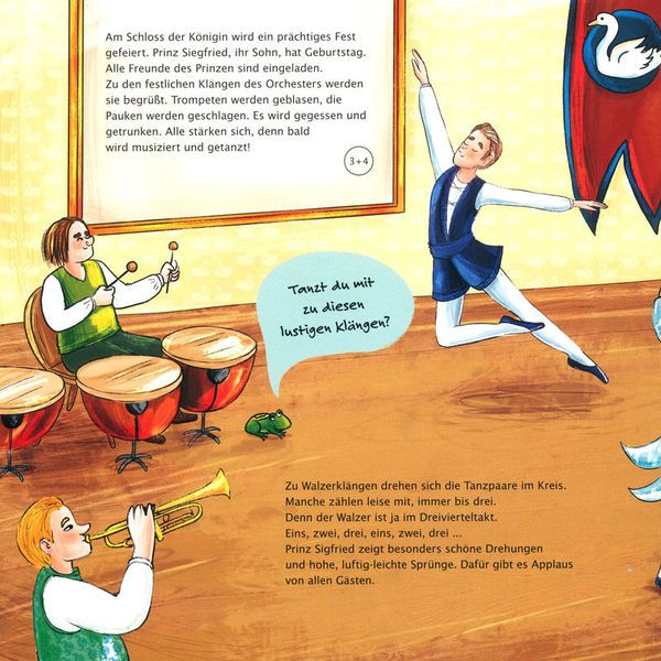 Annette Betz Verlag Schwanensee Musikbilderbuch