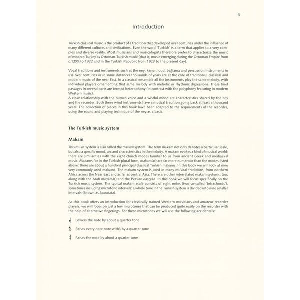 Schott Turkish Folk Tunes