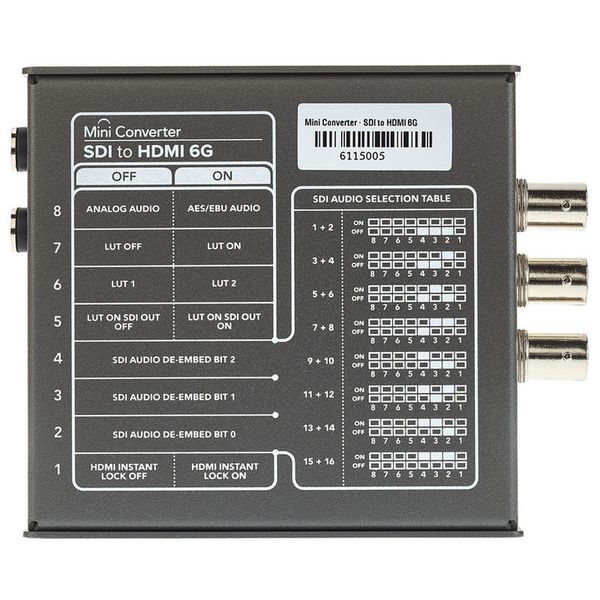 Blackmagic Design Mini Converter SDI-HDMI 6G