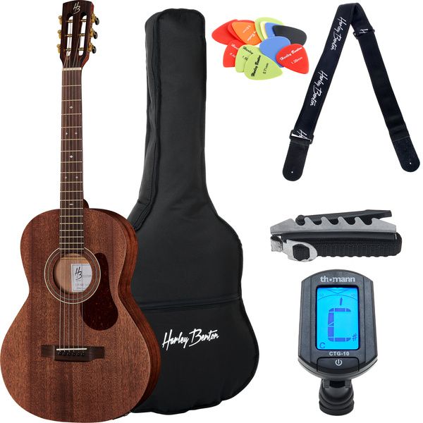 Harley Benton CLP-15ME SolidWood Bundle