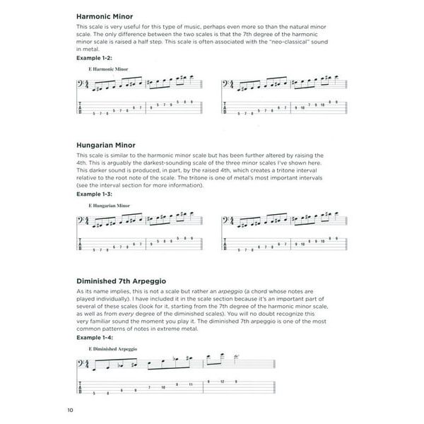 Hal Leonard Extreme Metal Bass