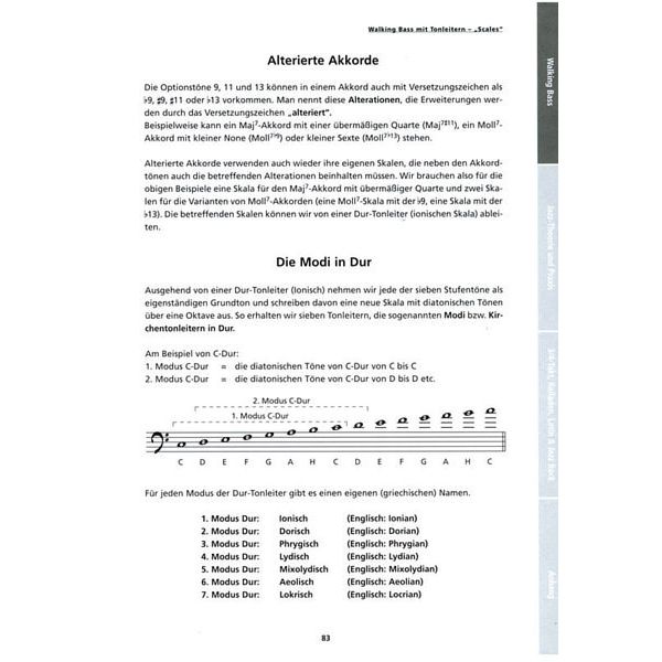 Edition Dux Walking Bass