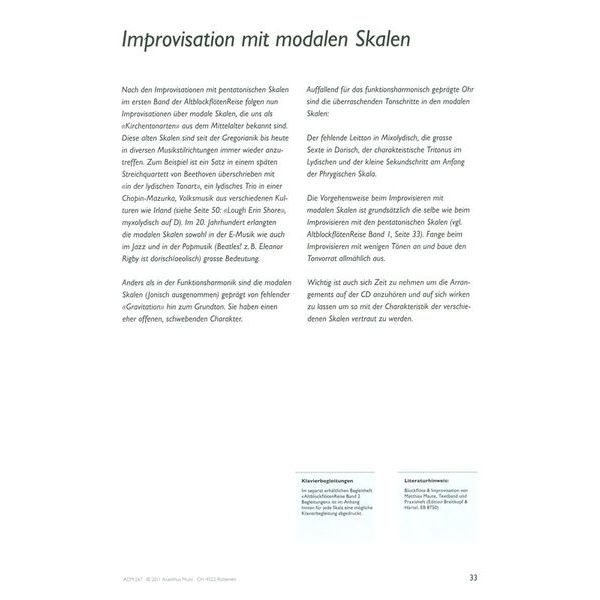 Acanthus Music AltblockflötenReise 2 + CDs