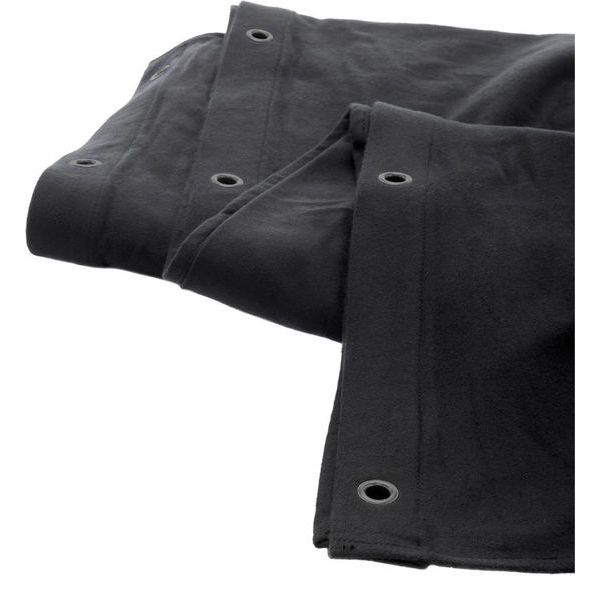 Stairville Curtain 300g/m 9.0x3.0m Bk