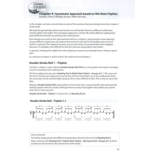 Alfred Music Publishing Jost Nickel's Snare Book Engl.