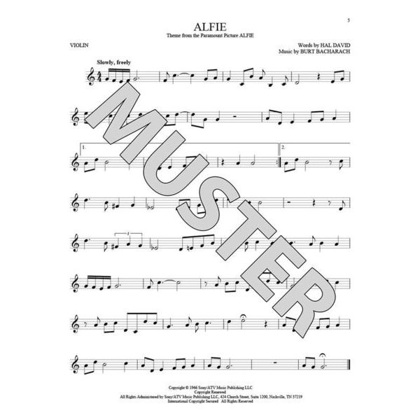 Hal Leonard 101 Movie Hits for Violin
