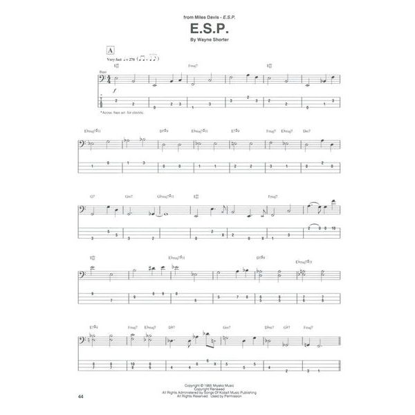 Hal Leonard Jazz Bass Classics