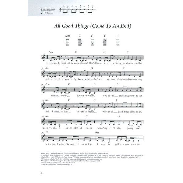 Schott Rock & Pop Fetenbuch Ukulele 2