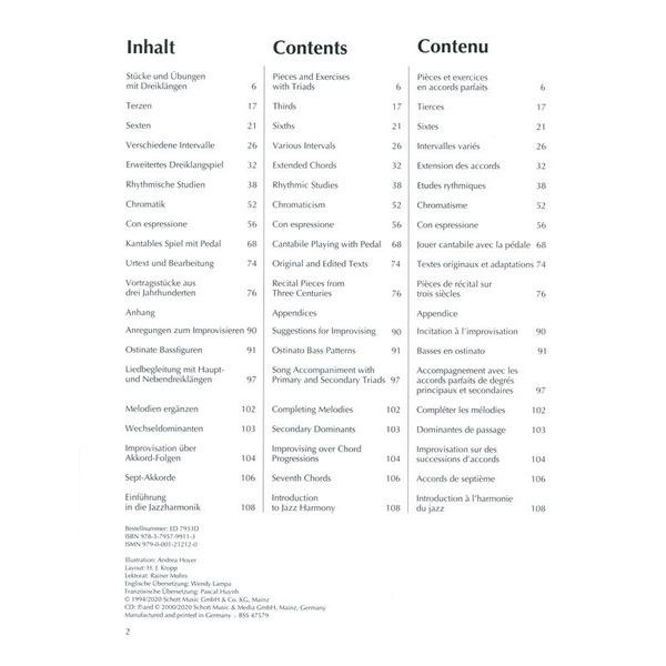 Schott Europische Klavierschule 3