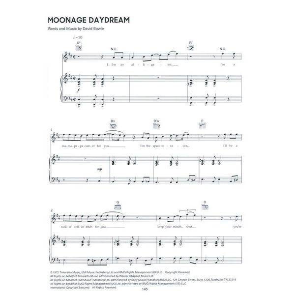 Faber Music David Bowie Hits