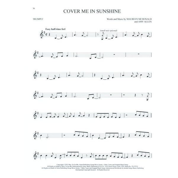 Hal Leonard 101 Top Hits for Trumpet