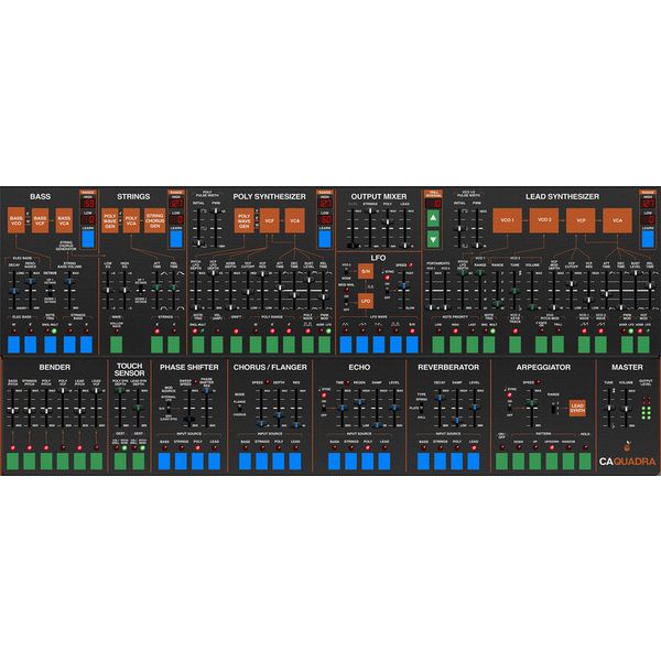 Cherry Audio Quadra Synthesizer
