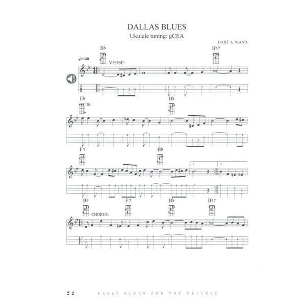 Hal Leonard Early Blues Ukulele