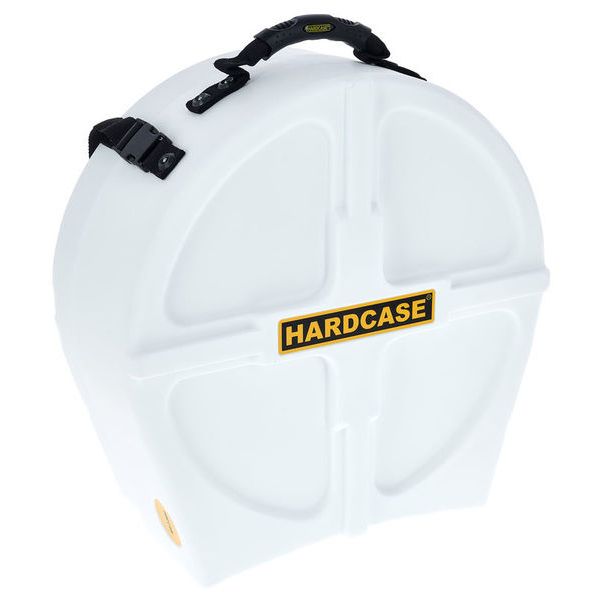 Hardcase 14" Snare Case F.Lined White