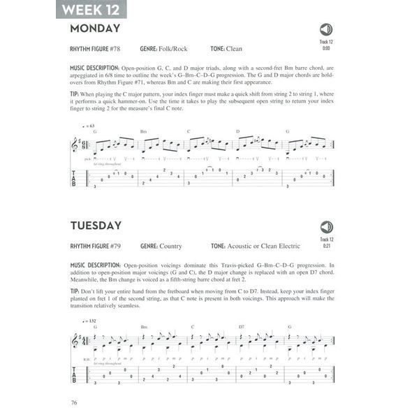 Hal Leonard Rhythm Guitar 365: Daily