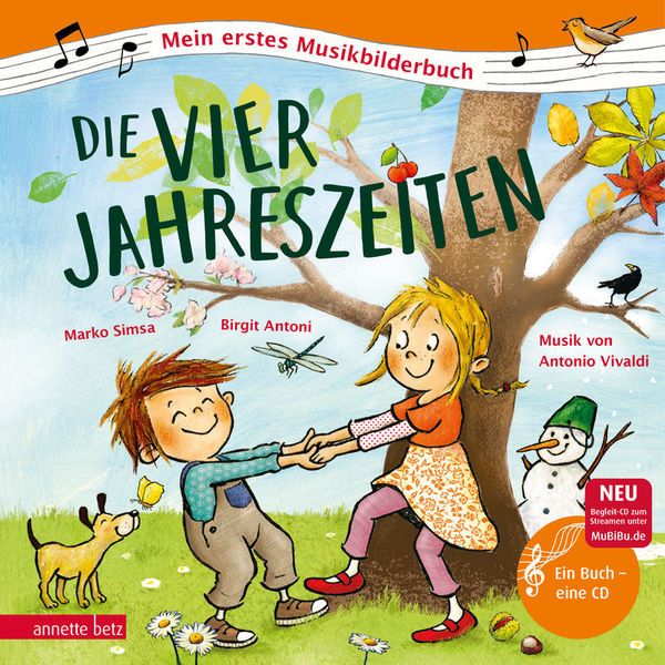 Annette Betz Verlag 4 Jahreszeiten Musikbilderbuch