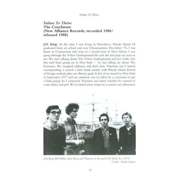 Omnibus Press Thurston Moore We Sing A New