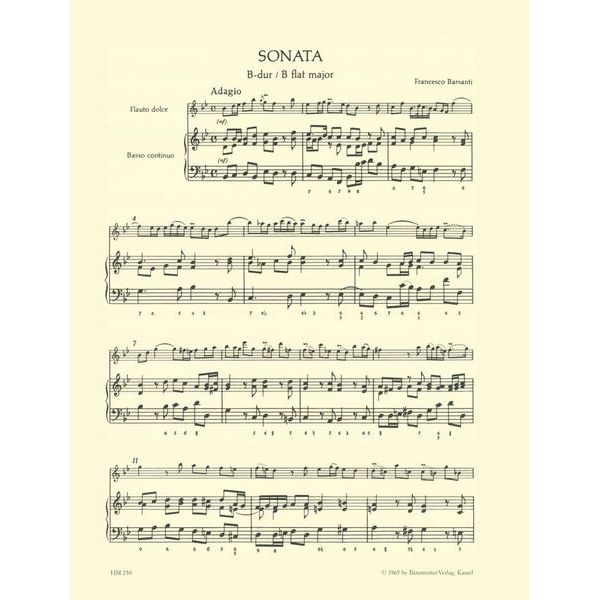 Brenreiter Italienischer Barock