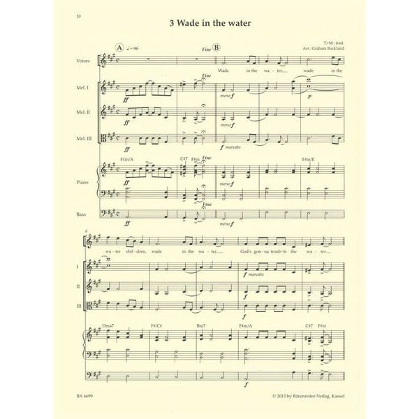 Brenreiter combocom Spirituals