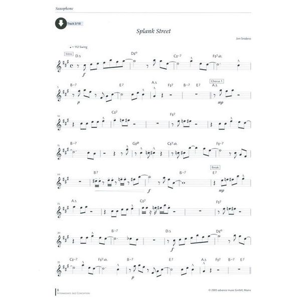 Advance Music Inter Jazz Conception 2 A-Sax